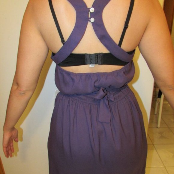 Brand New With Tags Women's Purple Dress - Picture 2 of 4